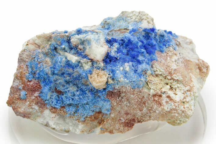 Vibrant Blue Cyanotrichite - China #365308